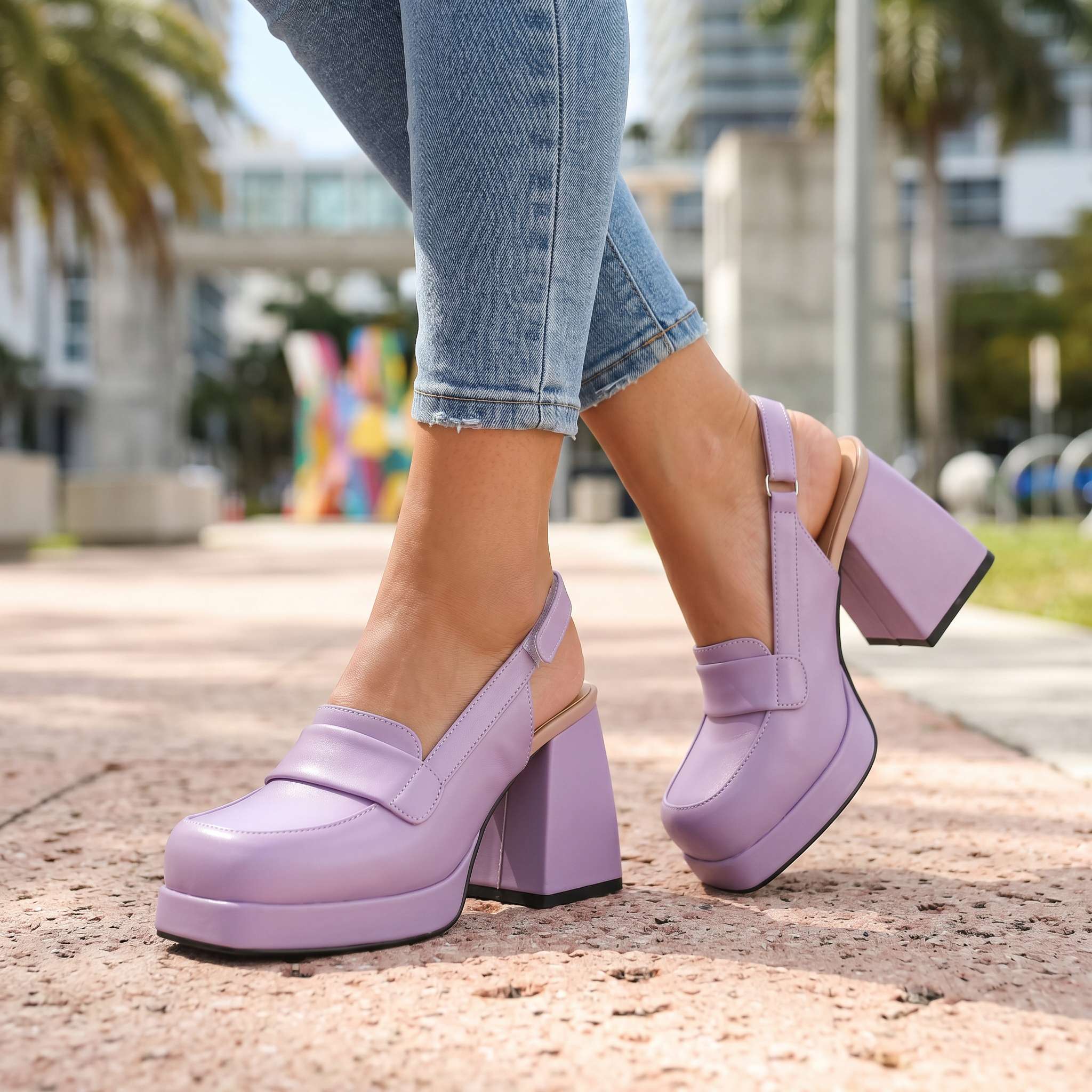 Alicia Slingback Heels