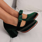 Alessia Velvet Loafers