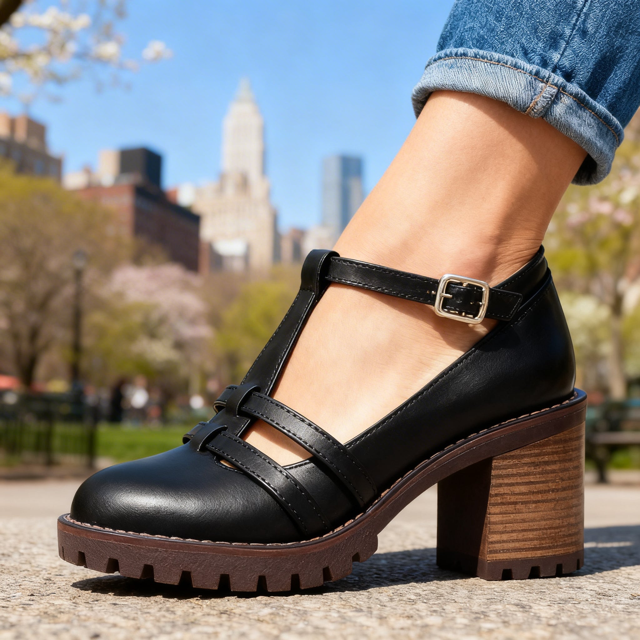 Bonnie T-Strap Loafers