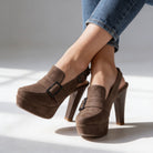 Victoria Slingback Heels