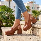 Alicia Slingback Heels